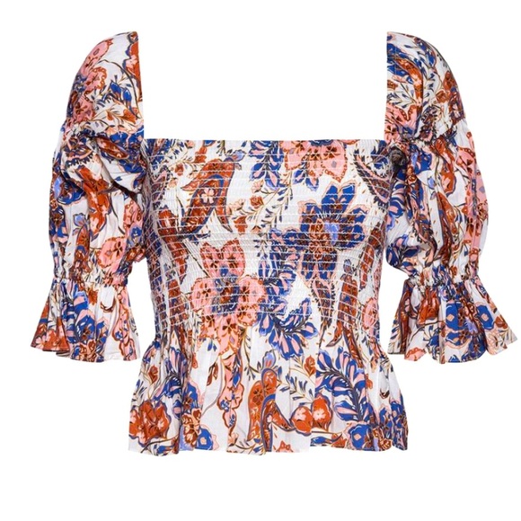 MISA Los Angeles Vida Top in Harvest Flora - Picture 2 of 4